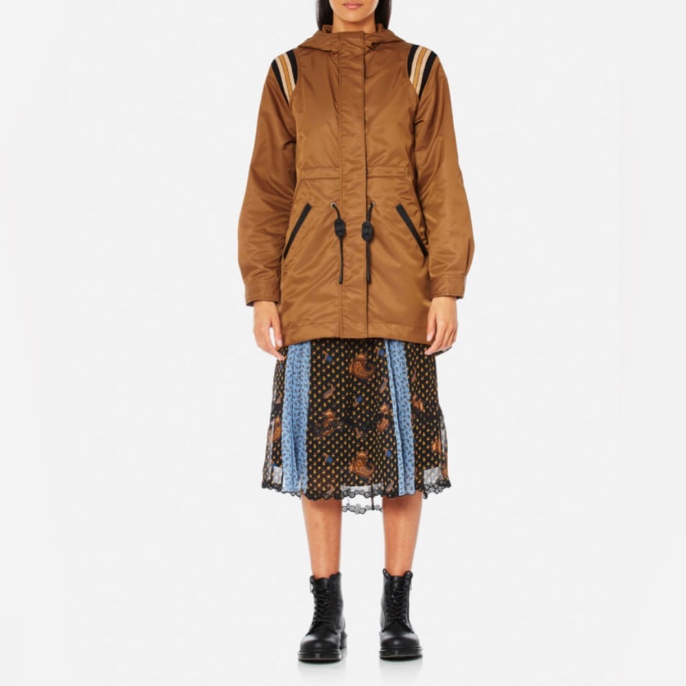 Coach 1941 Womens Varsity Parka - Car Tan